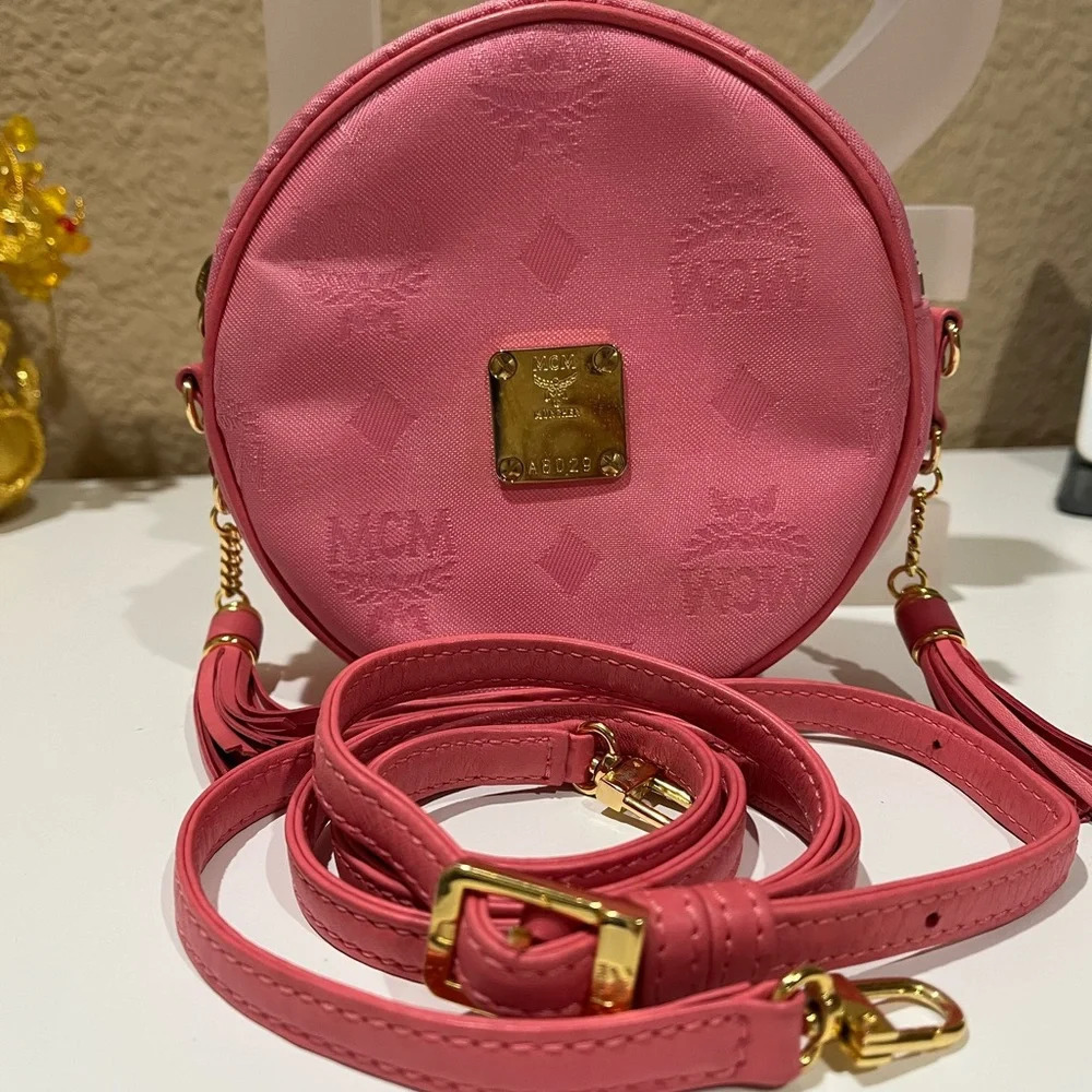 MCM Tambourine Bag